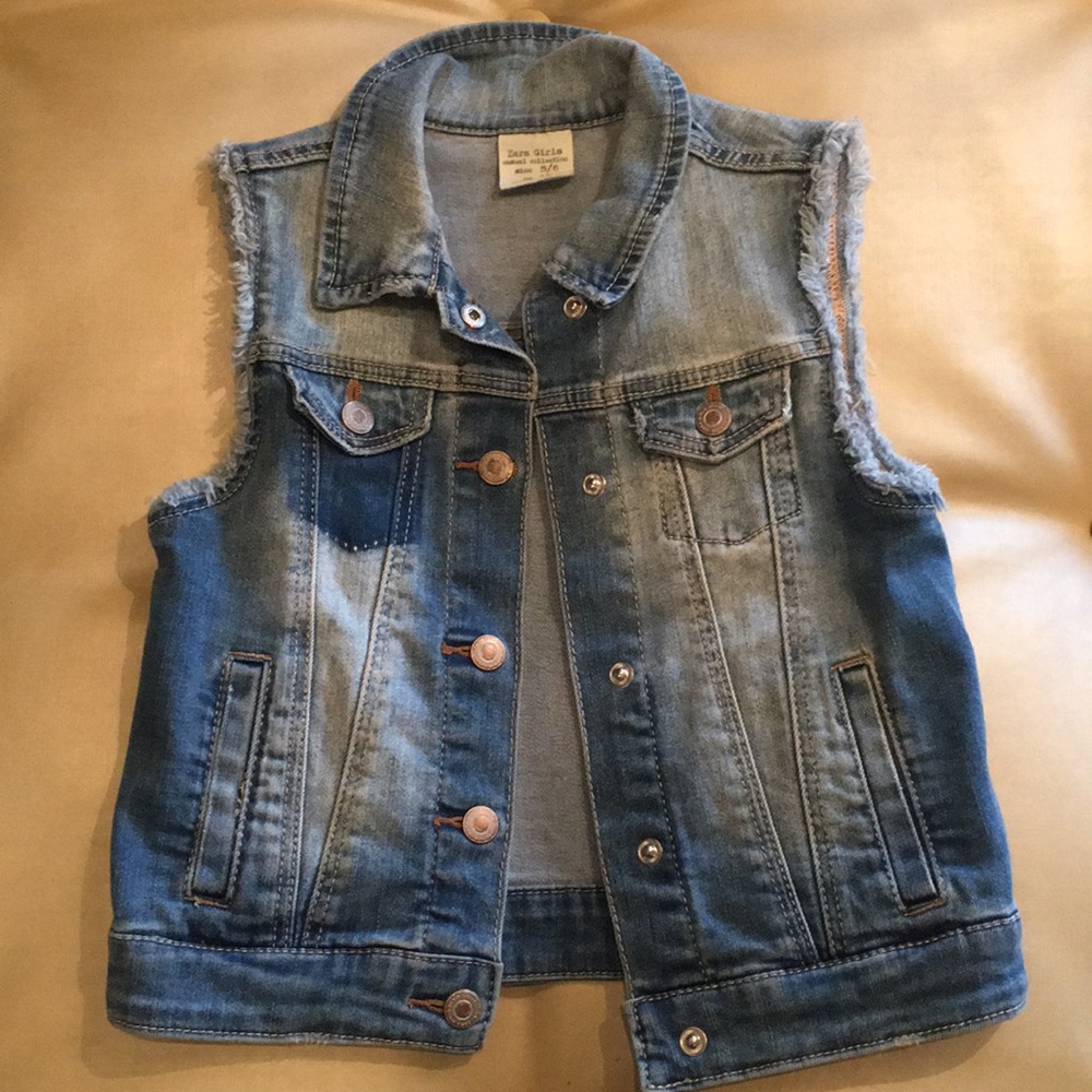 Zara girls vest 5/6